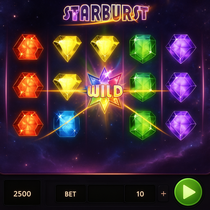 Casinolo - Starburst Slot Game - NetEnt